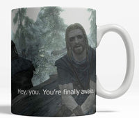 Thumbnail for Hey, You You're Finally Awake Heat Changing Mug