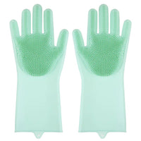 Thumbnail for 2pcs Silicone Cleaning Gloves