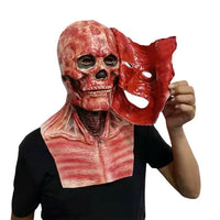 Thumbnail for Double-layer Ripped Bloody Skull Mask