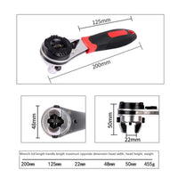 Thumbnail for 6-22mm Universal Adjustable Ratchet Wrench