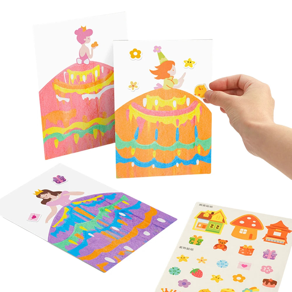 Squeegee Art Paint Kit