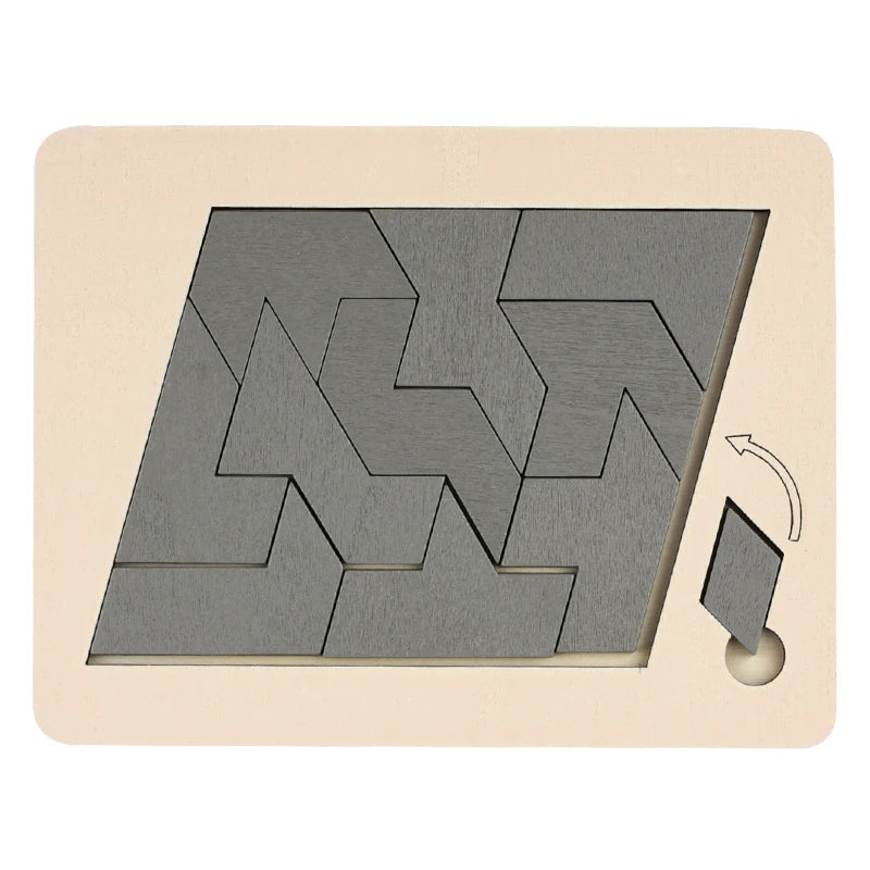 Wooden Impossible Puzzle for Adults and Kids