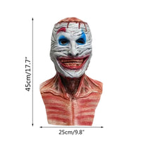 Thumbnail for Double-layer Ripped Bloody Skull Mask