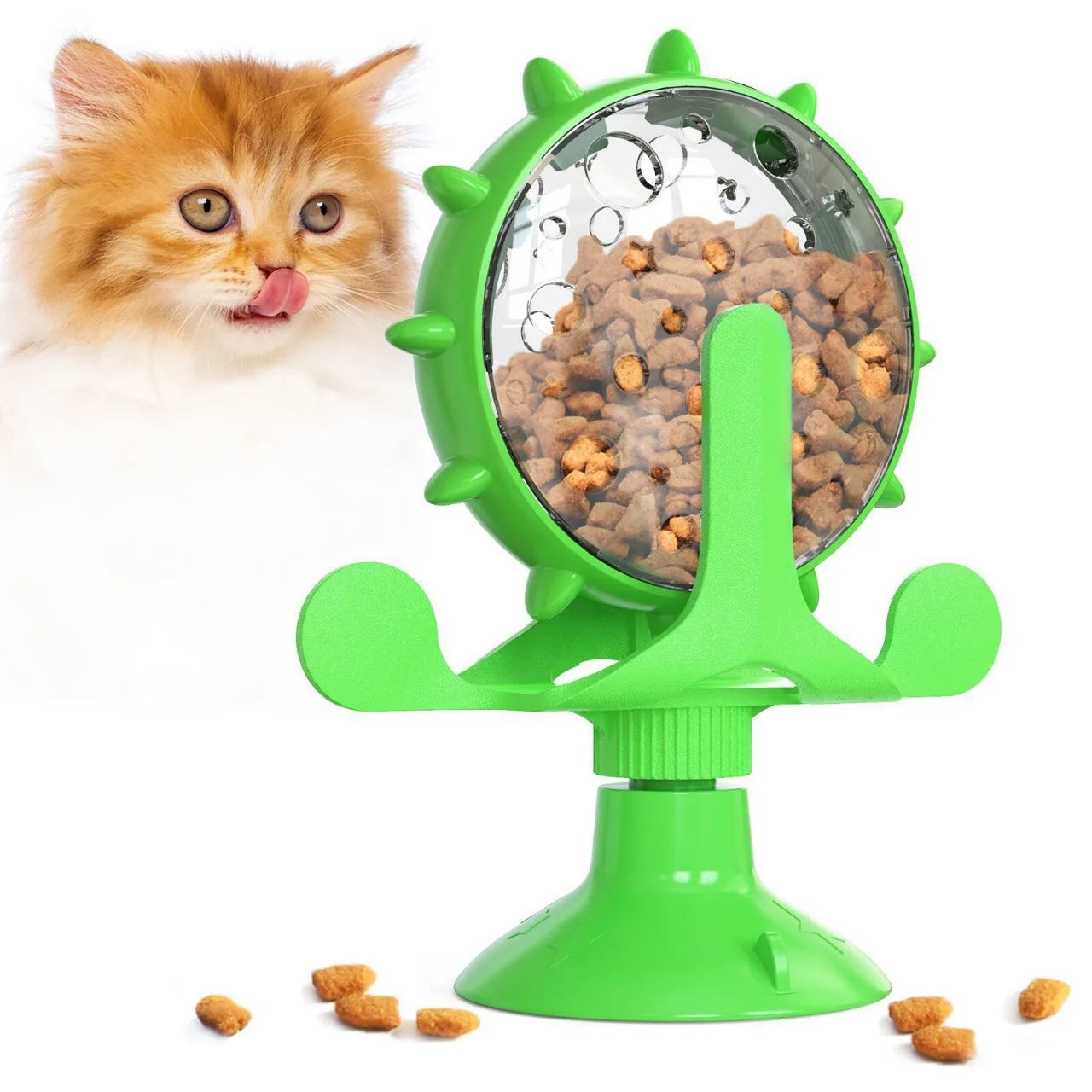 Interactive Pet Food Treats Dispenser Toy
