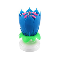 Thumbnail for Flower Rotating Happy Birthday Candle