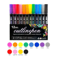 Thumbnail for Double Line Contour Color Pen