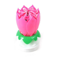 Thumbnail for Flower Rotating Happy Birthday Candle