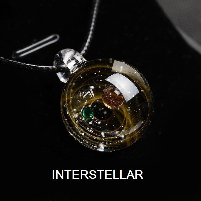 Cosmic Handmade Galaxy Glass Pendant (21 Designs)