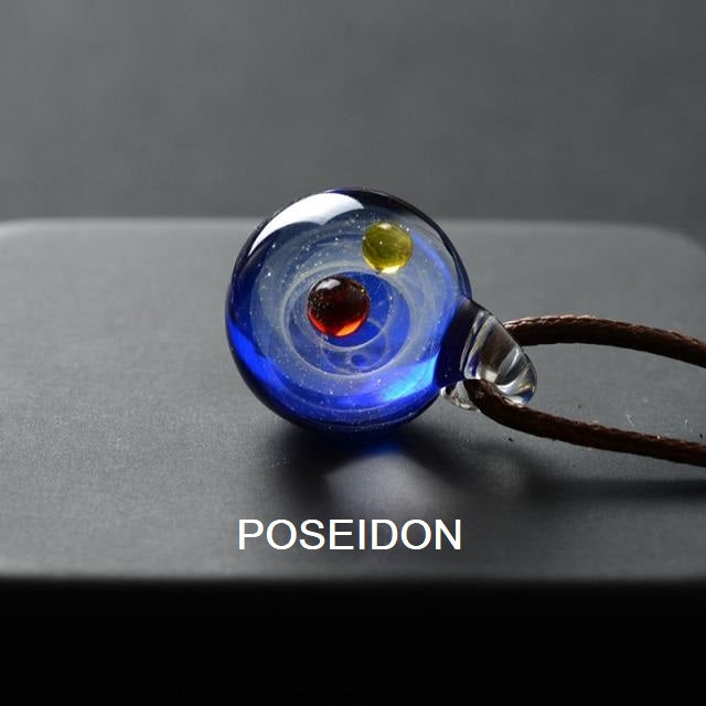 Cosmic Handmade Galaxy Glass Pendant (21 Designs)