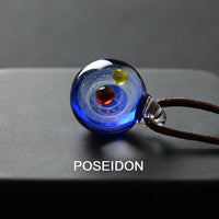 Thumbnail for Cosmic Handmade Galaxy Glass Pendant (21 Designs)