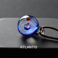 Thumbnail for Cosmic Handmade Galaxy Glass Pendant (21 Designs)