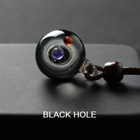 Thumbnail for Cosmic Handmade Galaxy Glass Pendant (21 Designs)