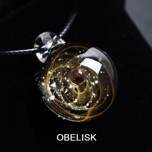 Cosmic Handmade Galaxy Glass Pendant (21 Designs)