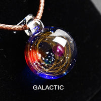 Thumbnail for Cosmic Handmade Galaxy Glass Pendant (21 Designs)