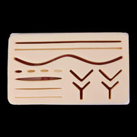 Thumbnail for Silicone Human Skin Model Suture Practice Pad Surgical Training Practice Tool