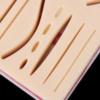 Thumbnail for Silicone Human Skin Model Suture Practice Pad Surgical Training Practice Tool