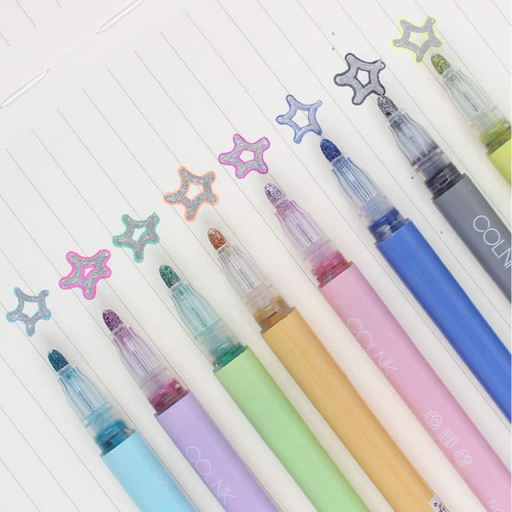 Double Line Contour Color Pen