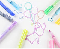 Thumbnail for Double Line Contour Color Pen