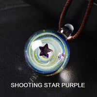 Thumbnail for Cosmic Handmade Galaxy Glass Pendant (21 Designs)