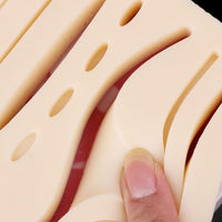 Thumbnail for Silicone Human Skin Model Suture Practice Pad Surgical Training Practice Tool