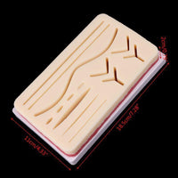 Thumbnail for Silicone Human Skin Model Suture Practice Pad Surgical Training Practice Tool