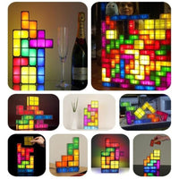 Thumbnail for Tetris Puzzle Light Lamp