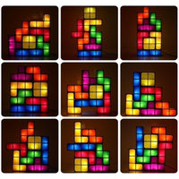 Thumbnail for Tetris Puzzle Light Lamp