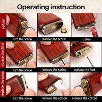 Thumbnail for Antique Style Wooden Lighter