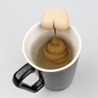 Thumbnail for Funny Poop Shaped Reusable Tea Infuser