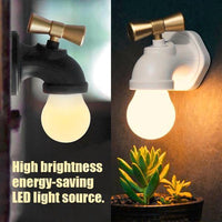 Thumbnail for Rechargeable Unique Water Tap Shape Lamp