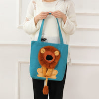 Thumbnail for Lion Shape Pets Handbag