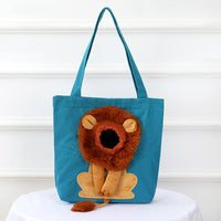 Thumbnail for Lion Shape Pets Handbag
