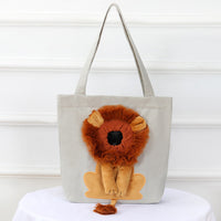 Thumbnail for Lion Shape Pets Handbag