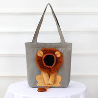Thumbnail for Lion Shape Pets Handbag