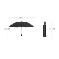 Thumbnail for Reflective Stripe Reverse Led Light Automatic Umbrella