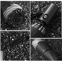 Thumbnail for Reflective Stripe Reverse Led Light Automatic Umbrella