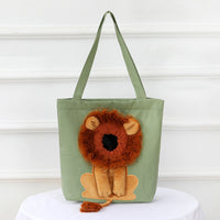 Thumbnail for Lion Shape Pets Handbag