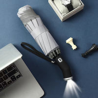 Thumbnail for Reflective Stripe Reverse Led Light Automatic Umbrella