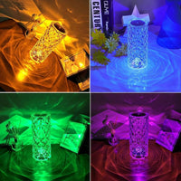 Thumbnail for Crystal Rose Diamond Lamp