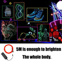 Thumbnail for Waterproof led stick figure costume