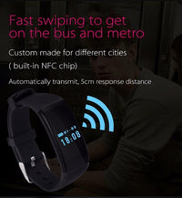 Thumbnail for Stylish Waterproof Heart Rate Monitor Wristband