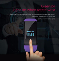 Thumbnail for Stylish Waterproof Heart Rate Monitor Wristband