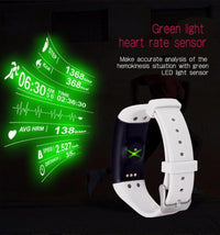 Thumbnail for Stylish Waterproof Heart Rate Monitor Wristband