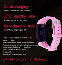 Thumbnail for Stylish Waterproof Heart Rate Monitor Wristband