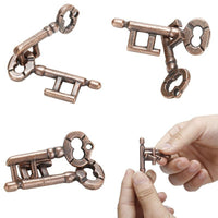 Thumbnail for Alloy Key Ring Puzzle Toy