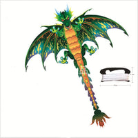 Thumbnail for Green Dinosaur long tail kite
