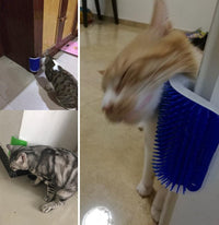Thumbnail for Cat Self Groomer Brush With Catnip