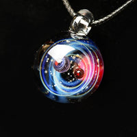 Thumbnail for Cosmic Handmade Galaxy Glass Pendant