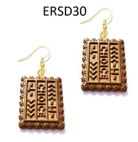 Thumbnail for Handmade Resin Cookies Macaron Cake Food Donuts Drop Earring For Women