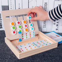 Thumbnail for Montessori Color Matching Wooden Toy (Full Set)